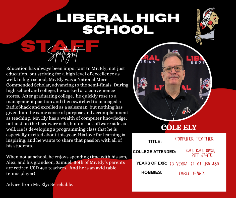 This Week's Staff Spotlight