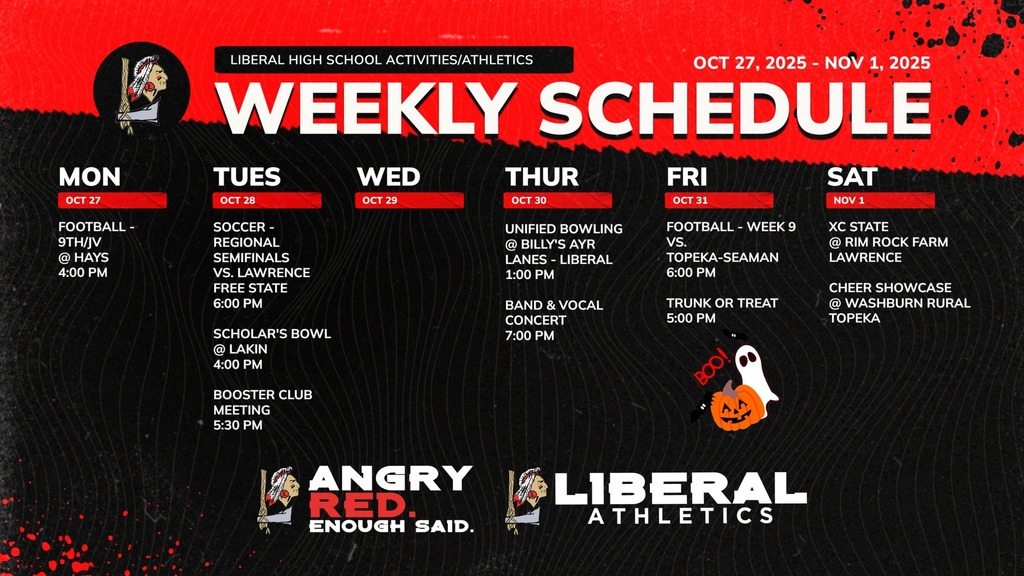 LHS Week of Oct 27