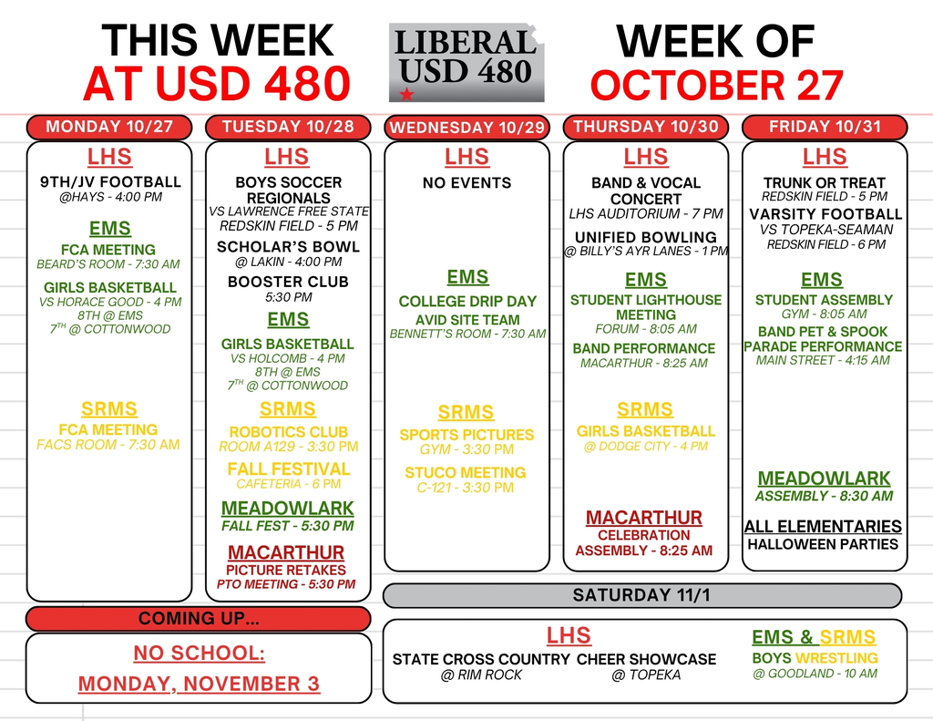 USD 480 Week of Oct 27