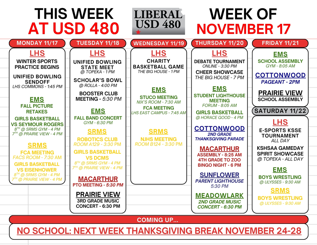 USD 480 Week of Nov 17