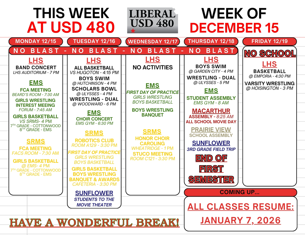 USD 480 - Week of Dec 15