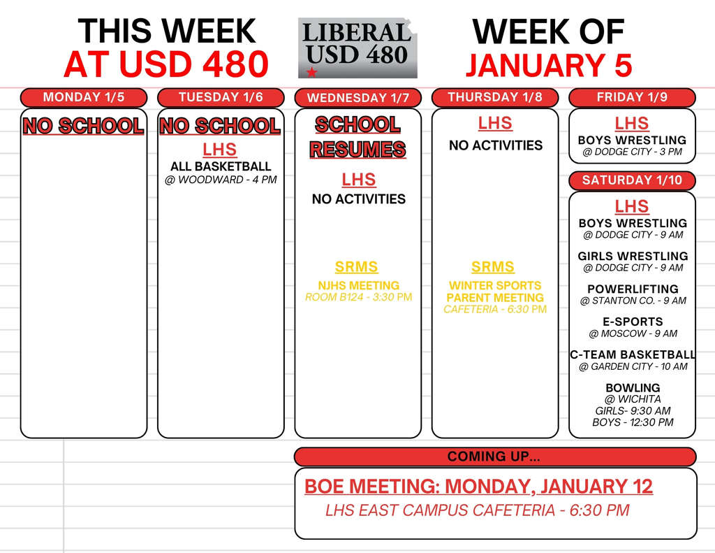 USD 480 Week of Jan 5
