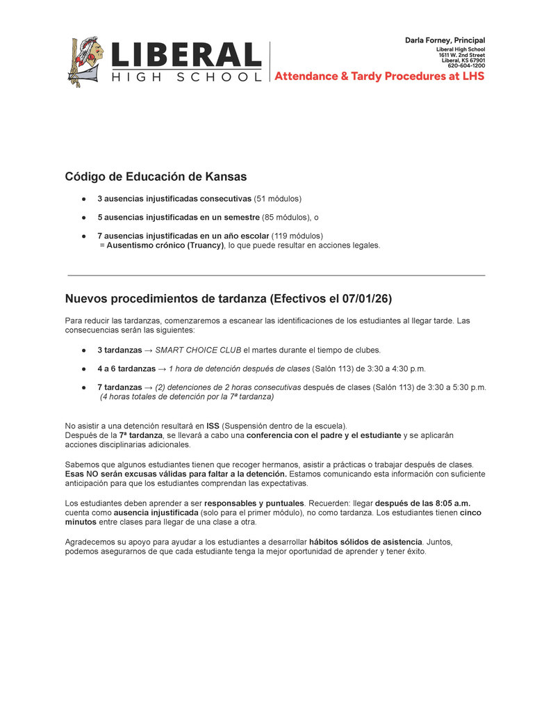 LHS NEW A&T - Spanish 2