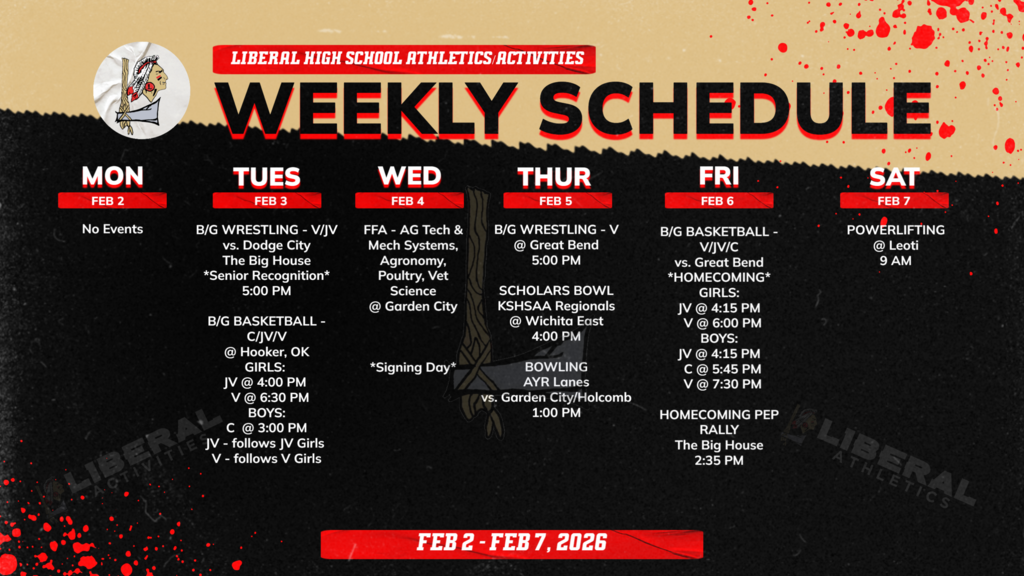 LHS Week of Feb 2