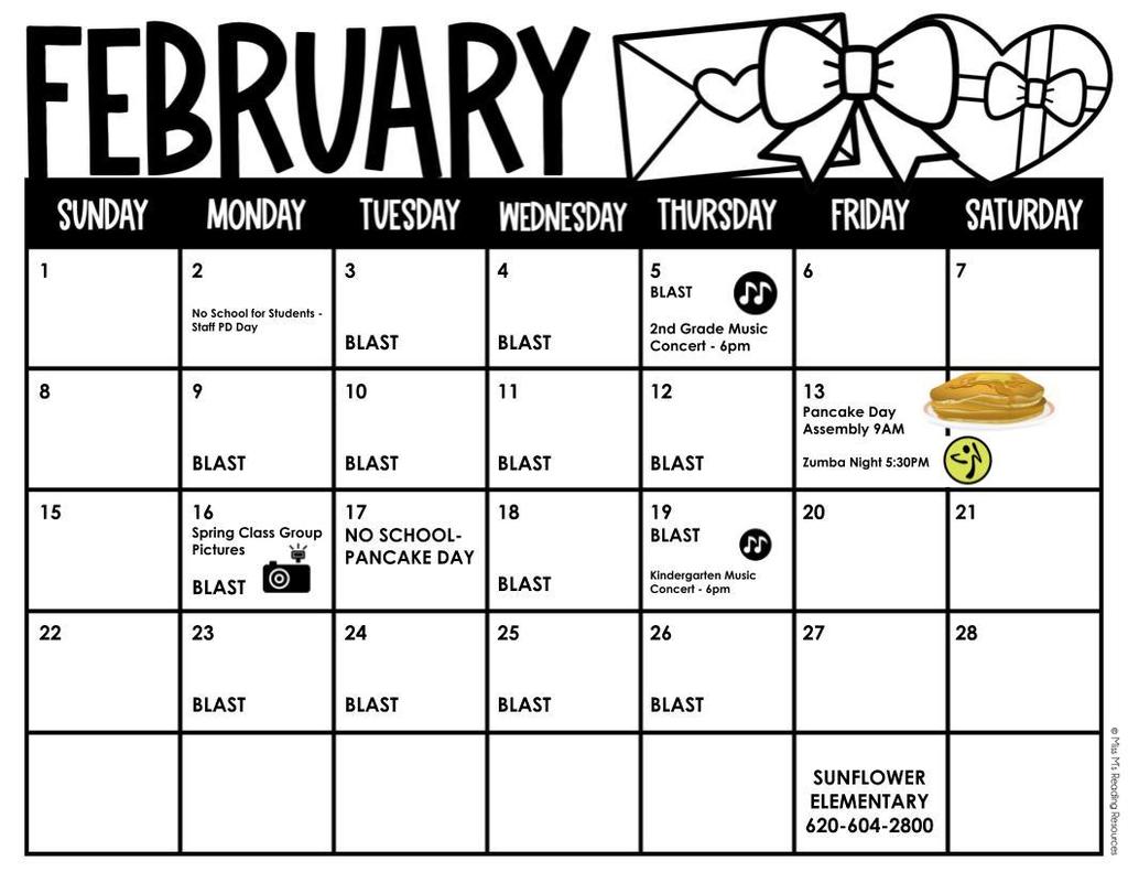 Sunflower Elementary February 2026