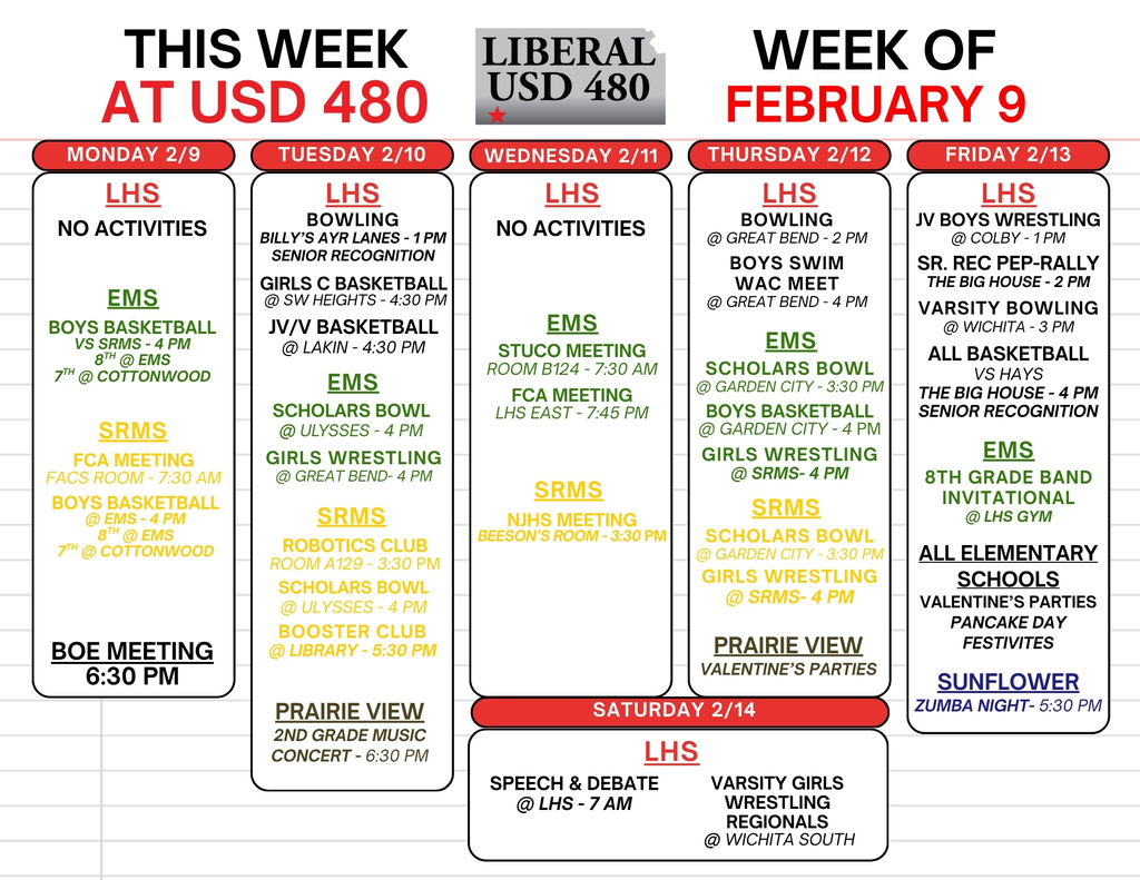 USD 480 Week of Feb 9