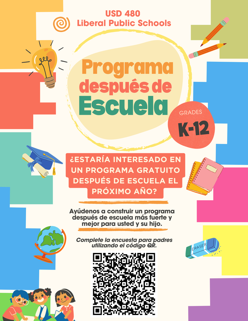 Afterschool Survey Flyer - Spanish