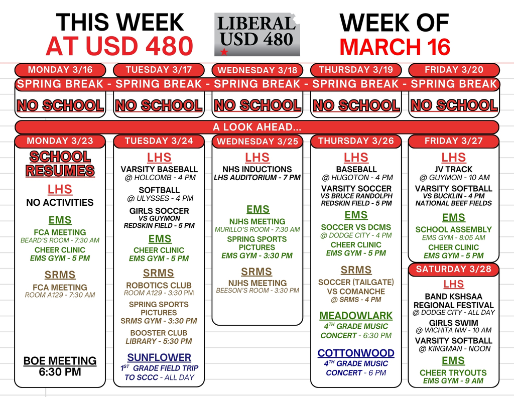 USD 480 Week of Mar 16