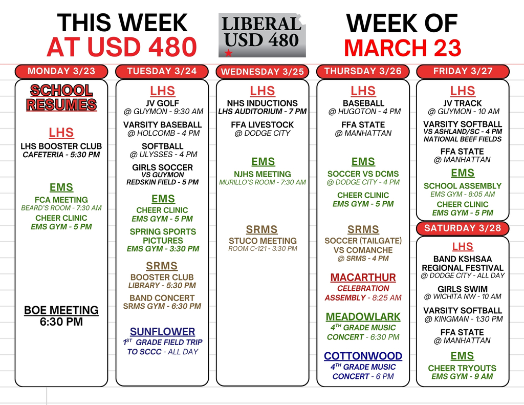 USD 480 Week of Mar 23