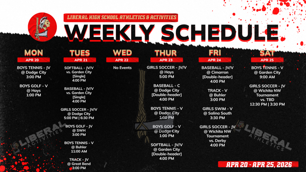 LHS Week of April 20