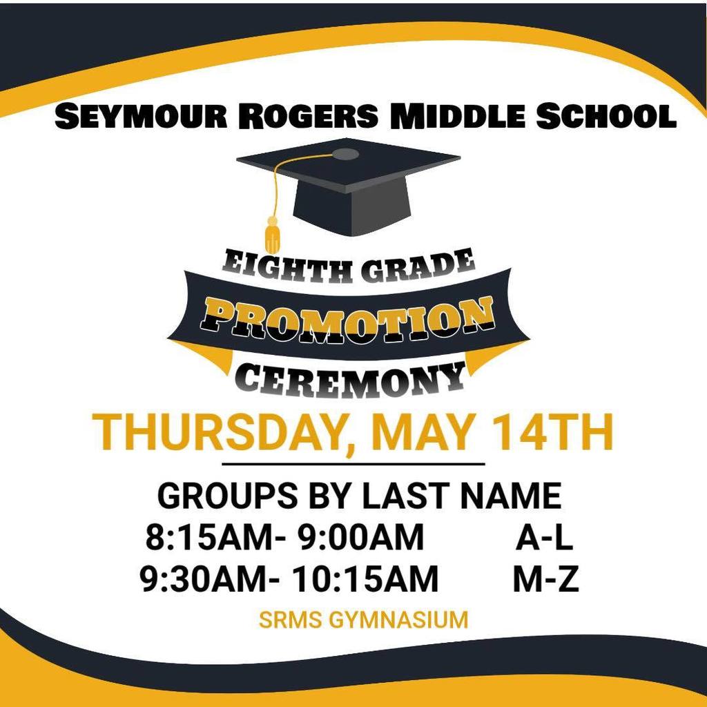 SRMS 8th Grade Graduation 2026 - English
