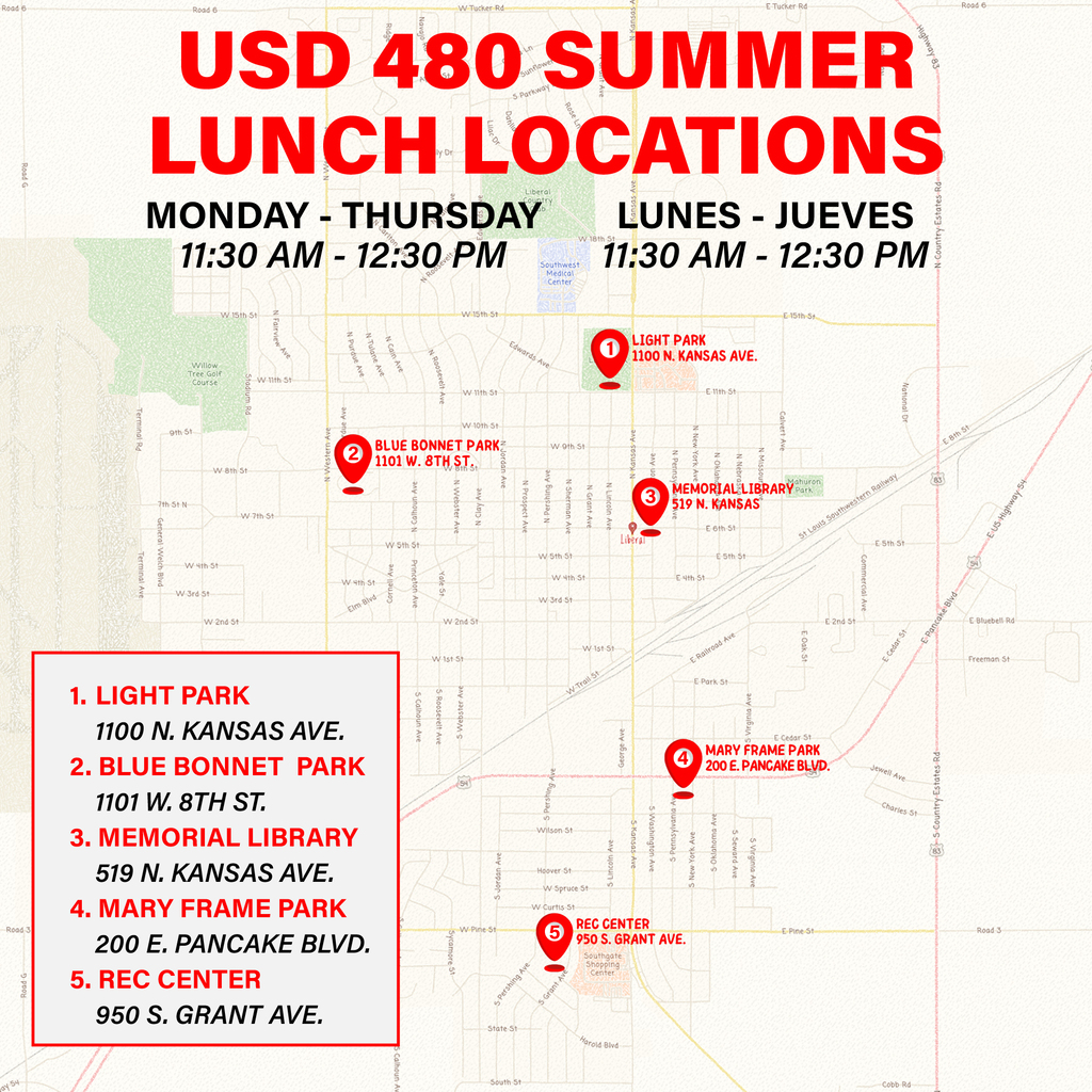 Summer Meal Locations