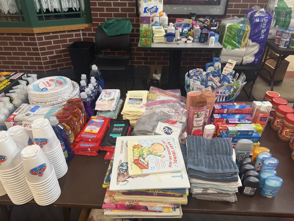 Self care items for families in need. 