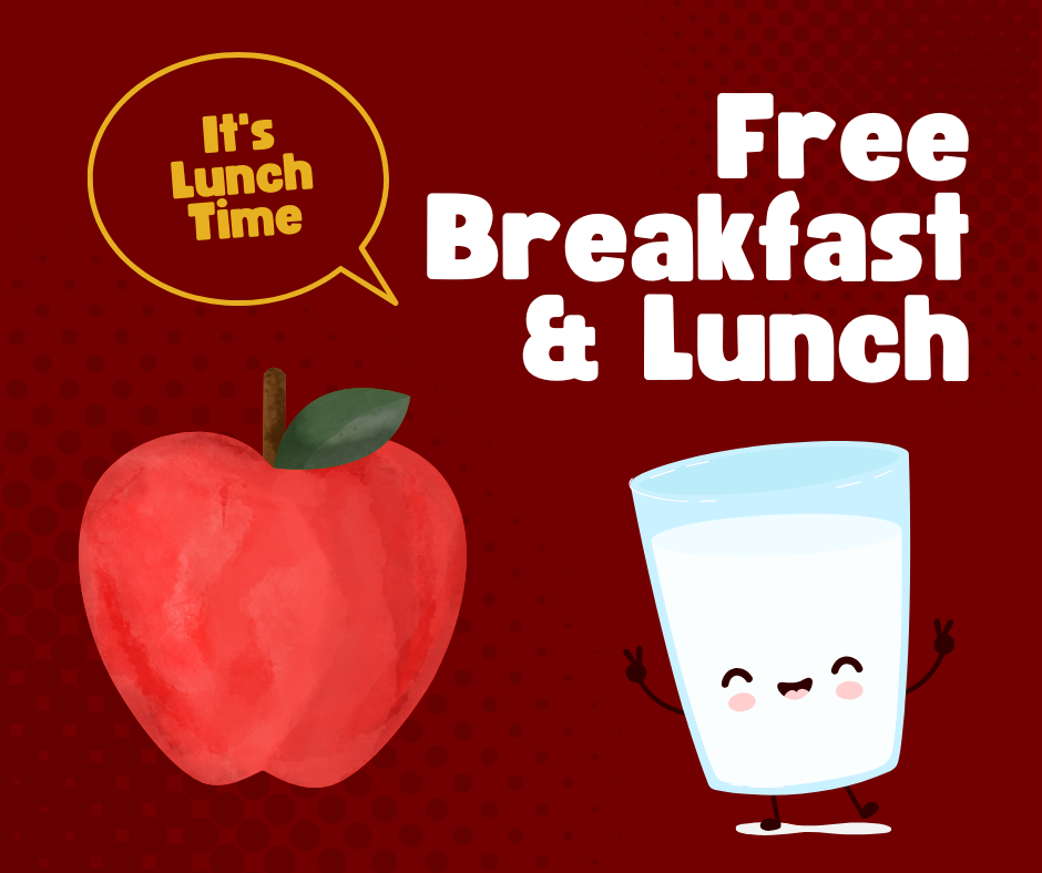 breakfast and lunch