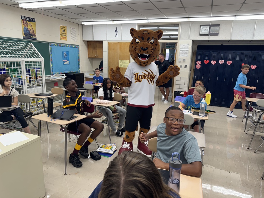 Leopard Mascot