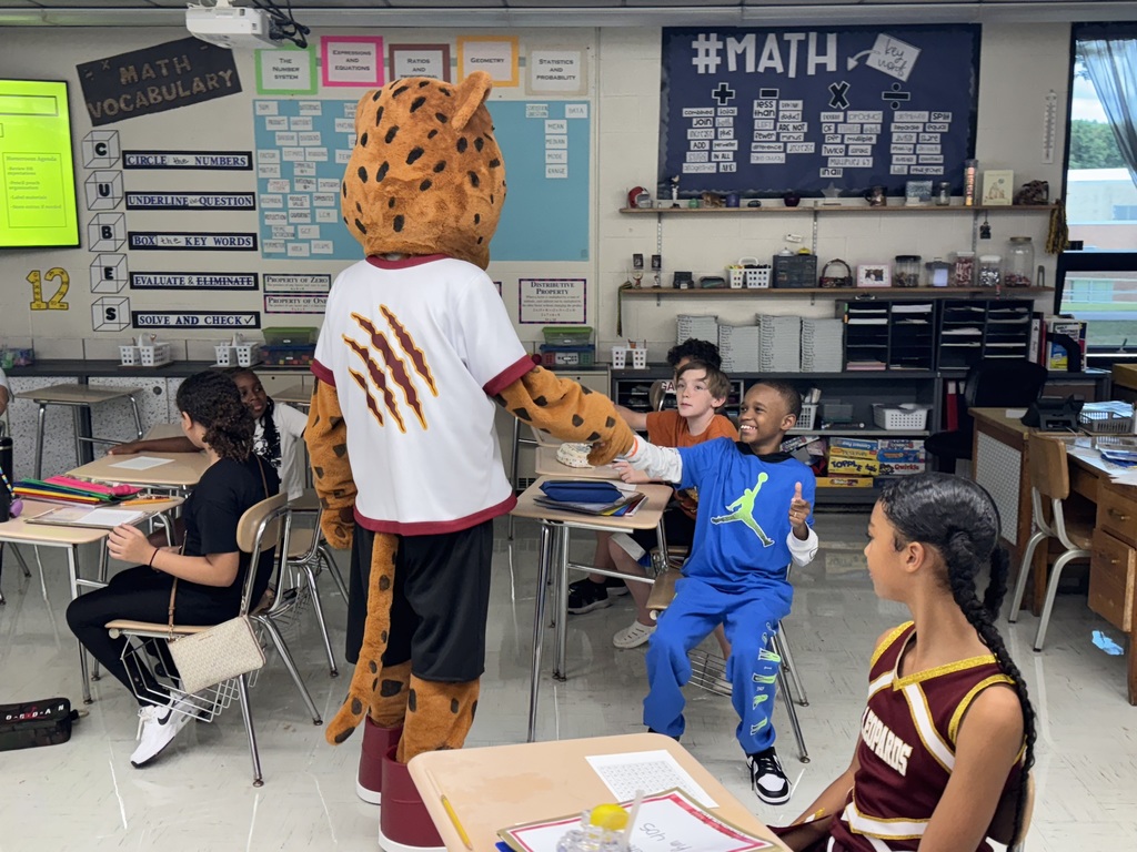 Leopard Mascot
