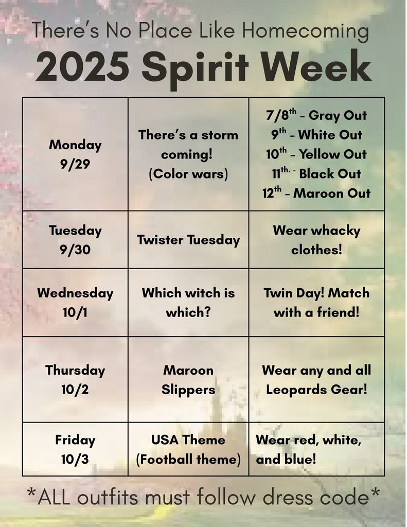 Spirt Week