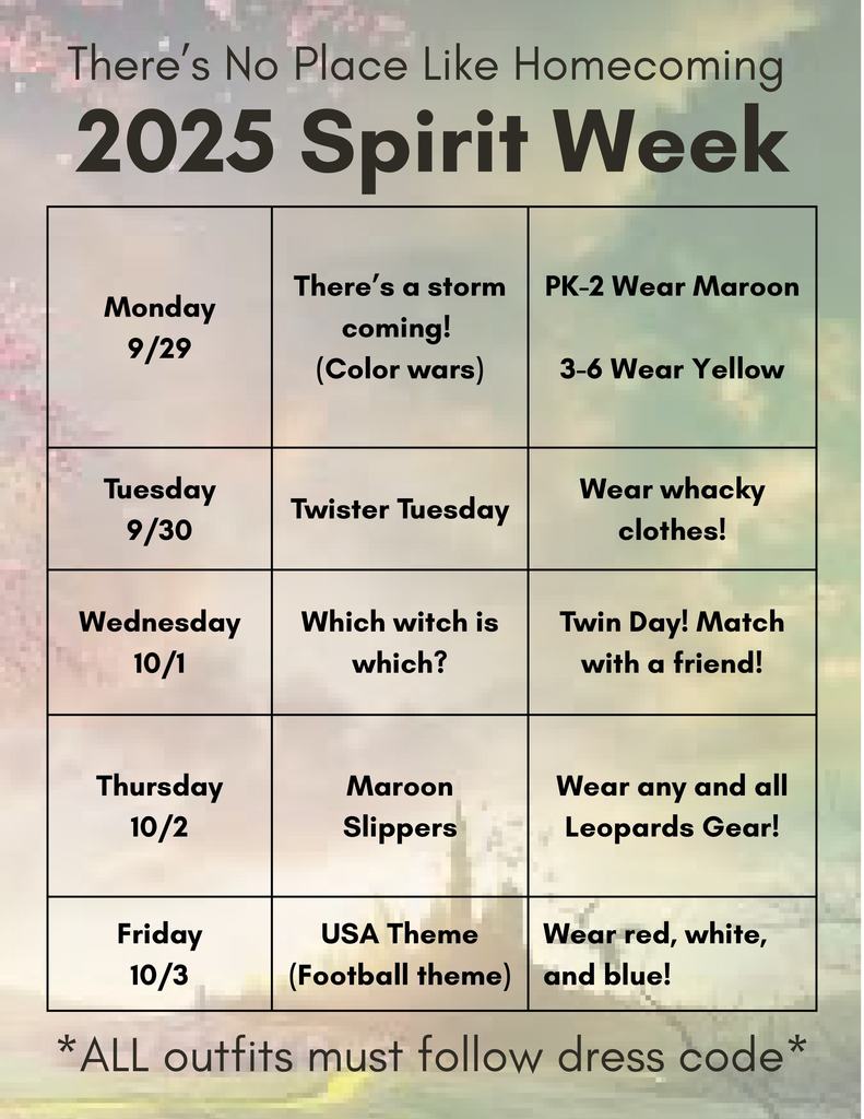 Spirt Week