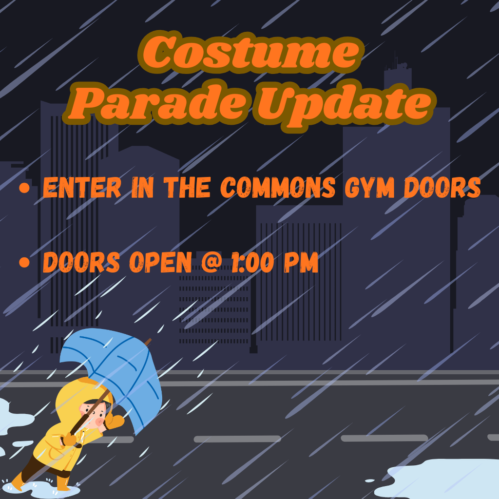 Halloween Parade Update
