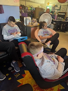 Last week, our district observed Epilepsy Awareness Day! 💜 Here are some great shots of Mrs. Denning's class decked out in purple to show their support.  #EpilepsyAwareness #PurpleForADay #SupportAndAwareness
