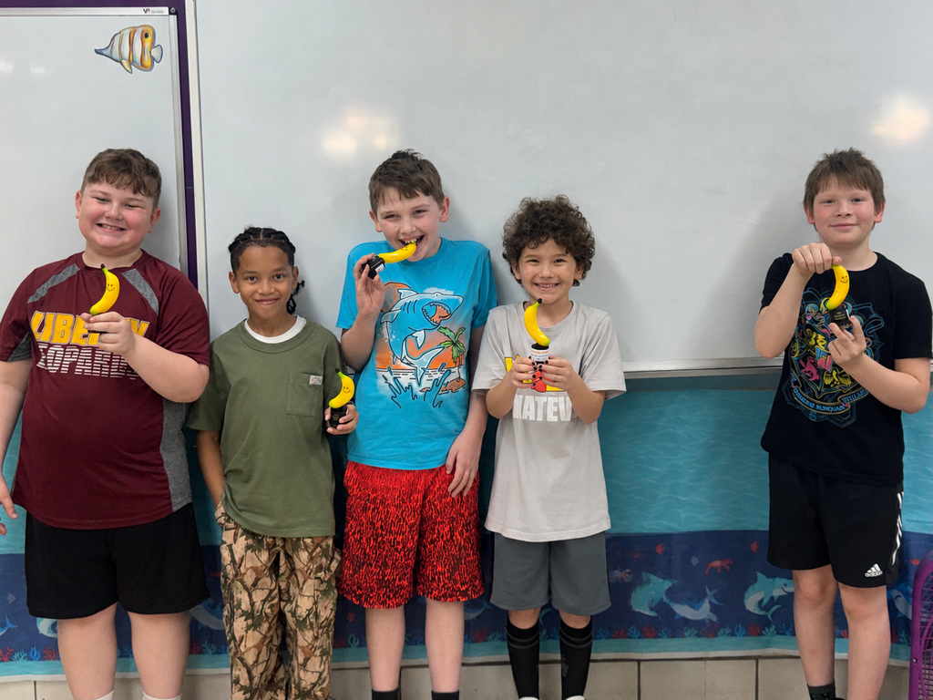 Congratulations to Mrs. Poudevigne and these amazing 4th graders for earning perfect scores on their state Math Tests! 🎉📚➗  👏 Colton Bailey 👏 Roman Huffman 👏 Jaiden Volk 👏 Kyon Williams 👏 Nikolai Ptichkin 👏 Lachlan Blank (not pictured)  We are so proud of your hard work, dedication, and outstanding achievement! Keep up the amazing work! ⭐