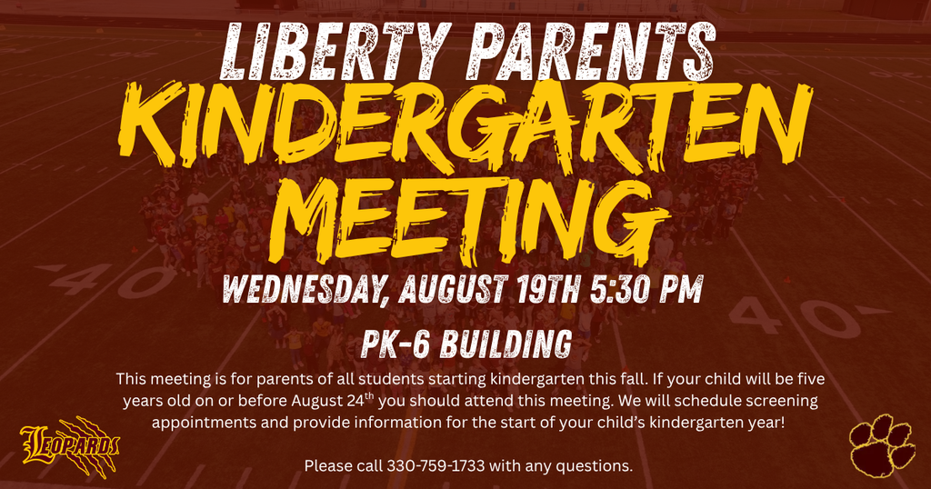 Kindergarten Parent Meeting