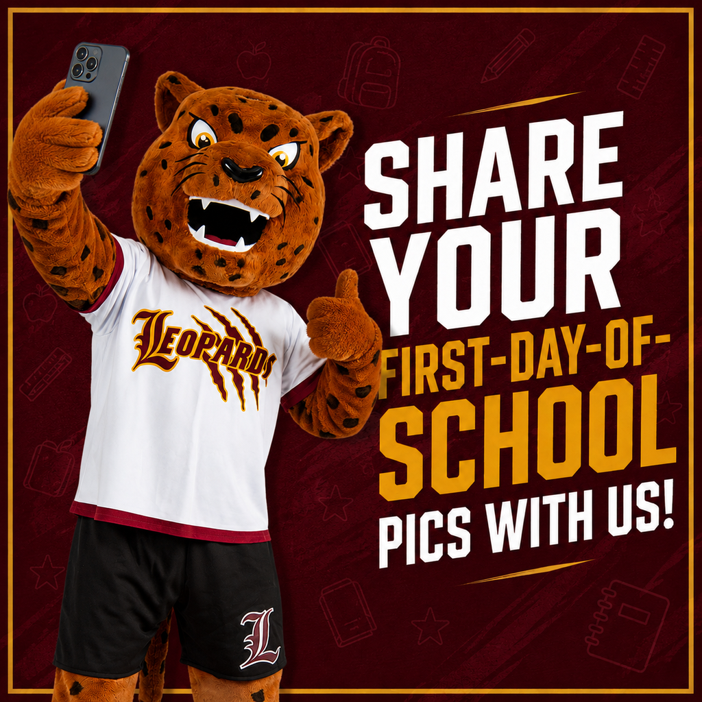 📸 Share your first-day-of-school photos with us! We’re excited to welcome our Leopards back for the 2026–2027 school year! Drop your favorite first-day photos in the comments below. We can’t wait to see those smiling faces!