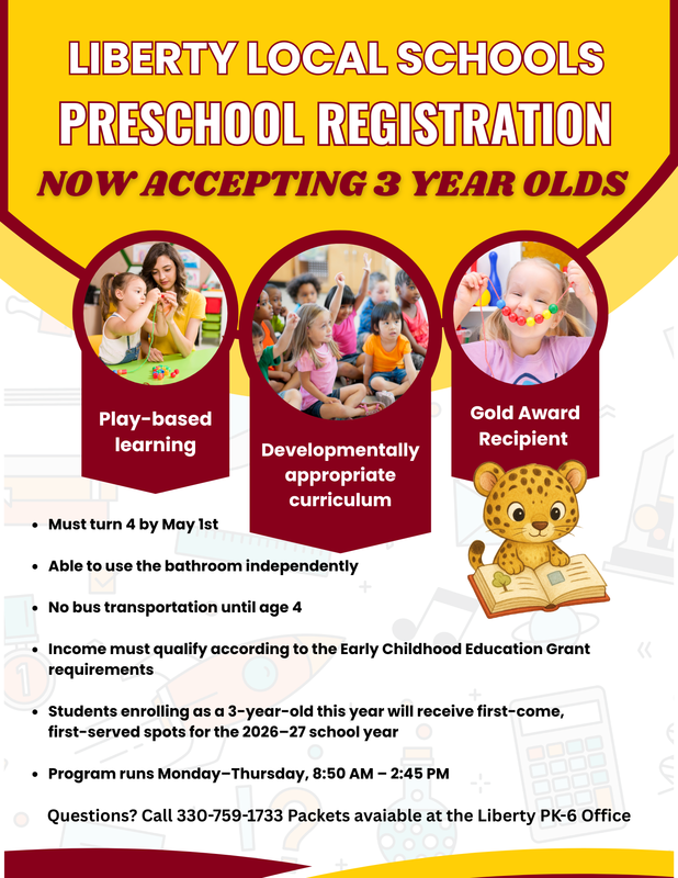 preschool flyer