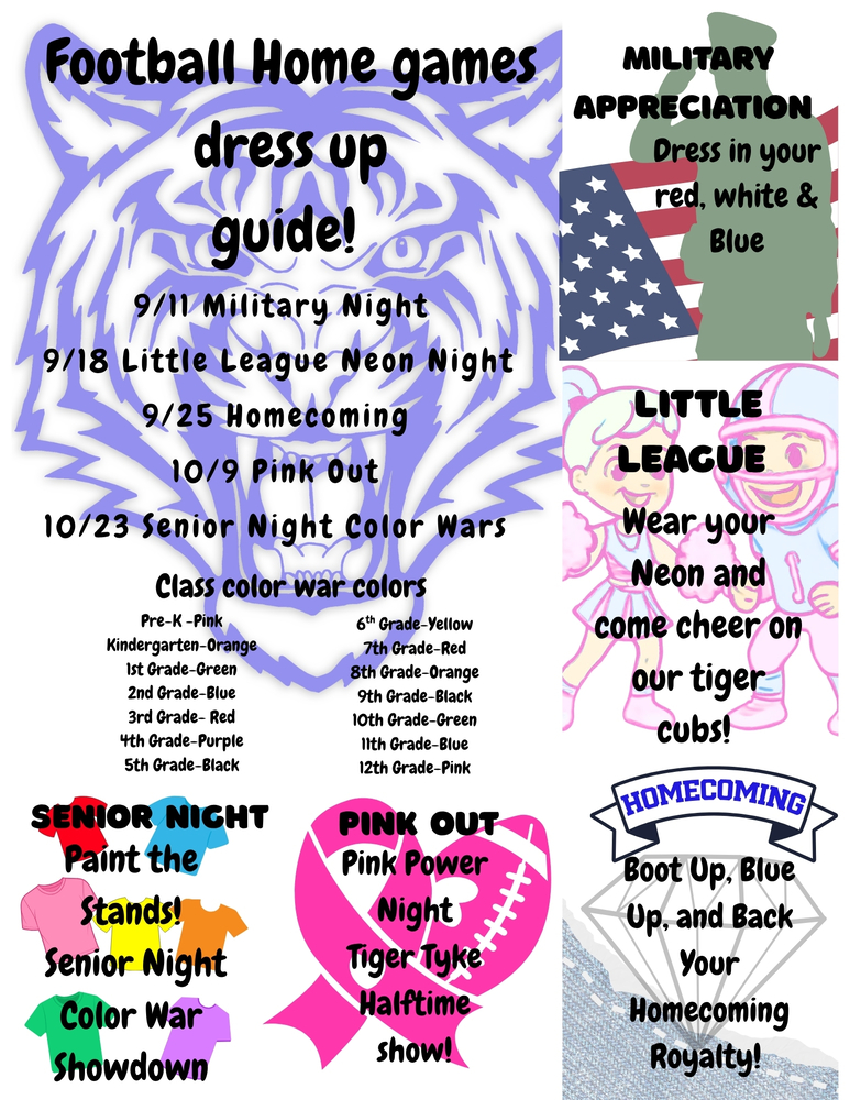 Football Home Game Themes