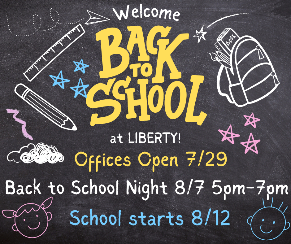 Back to School Important Dates!