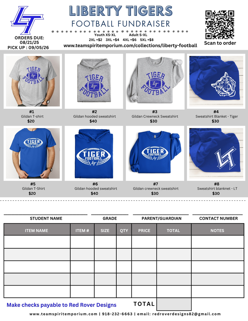 Order your official Liberty Football gear here.
