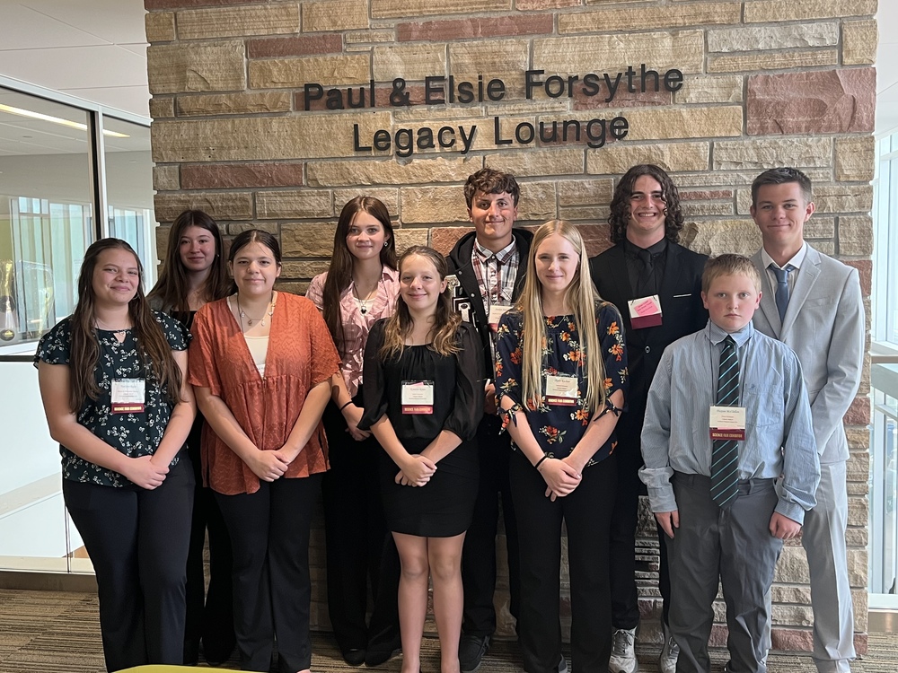 Ten students represent Liberty at the Colorado Science and Engineering Fair at CSU in Fort Collins