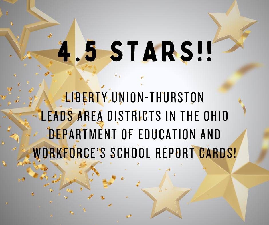 4.5 stars on district report card