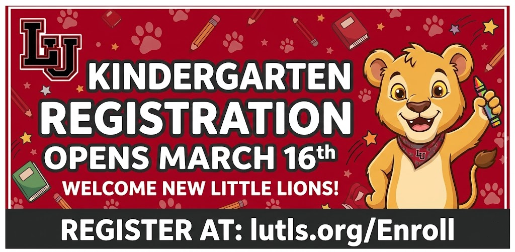Liberty Union Elementary Kindergarten Registration Opens March 16th!