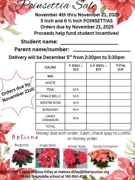 Poinsettia sale