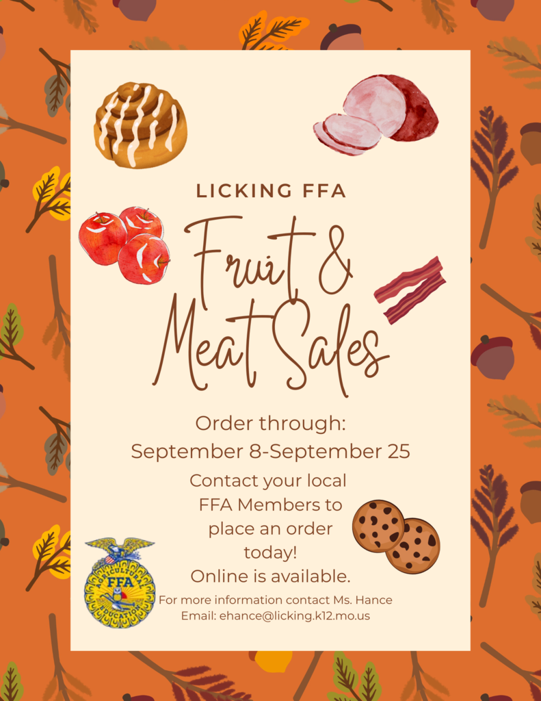 FFA Fruit & Meat Sales