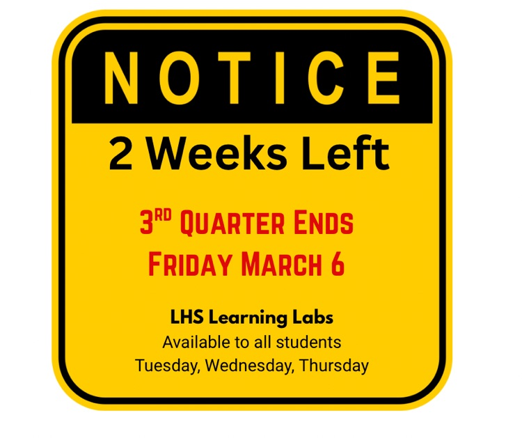 LHS Learning Labs are available for all LHS Students