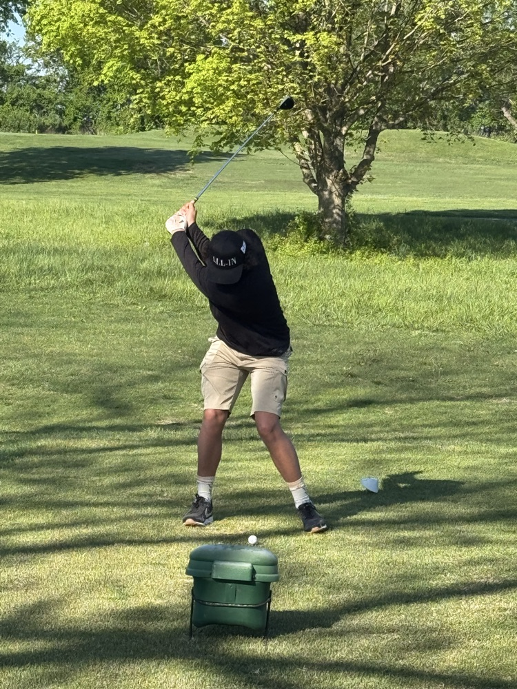 Benton looking for the fairway  