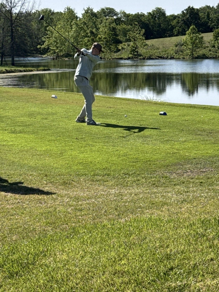 Kolten with a fairway drive