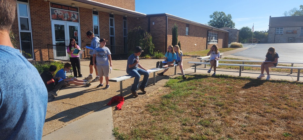 2nd Hour class describing matter based on their physical properties. Matter detective was played back in the classroom.
