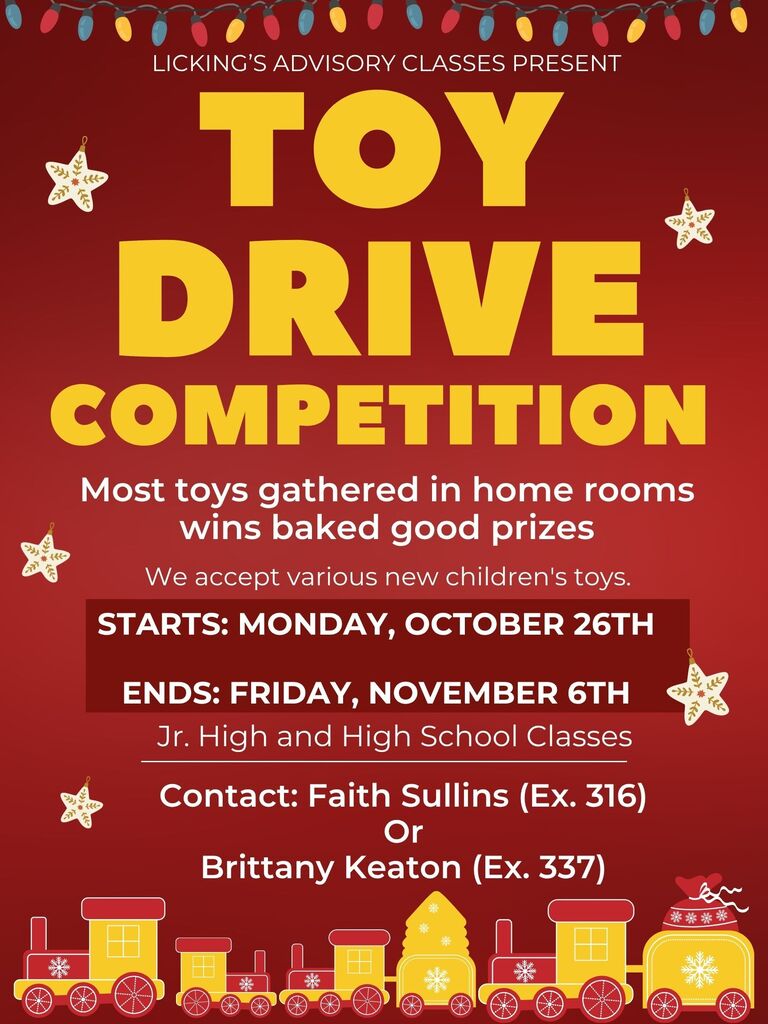 Toy Drive Challenge Flyer