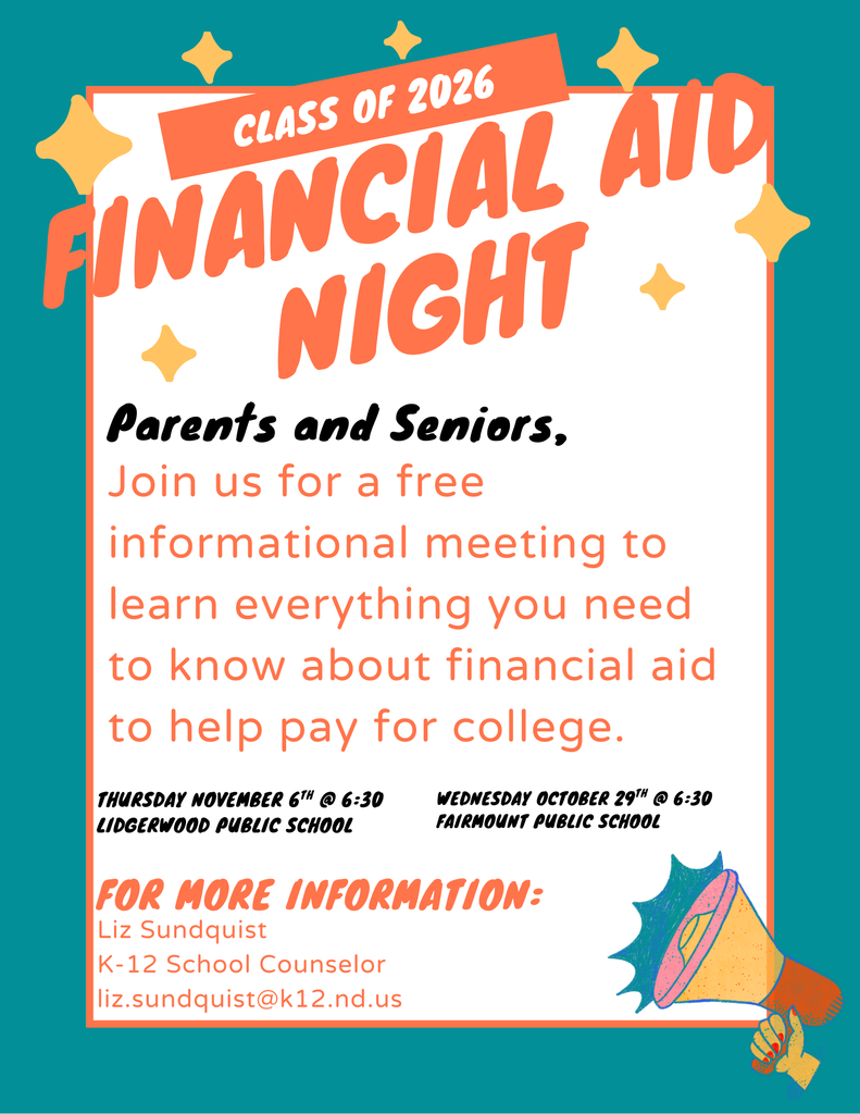 Financial Aid Event Flyer