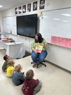 Art Teacher and Students