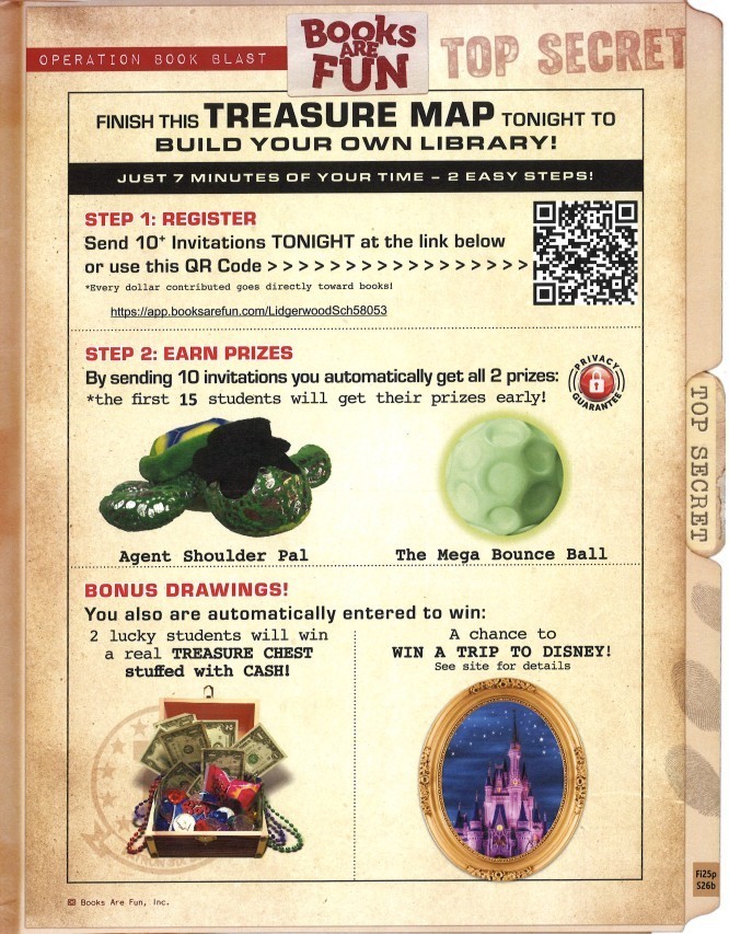 Treasure Map Page 1