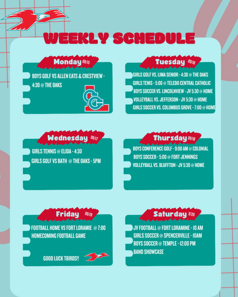 Week of September 15th
