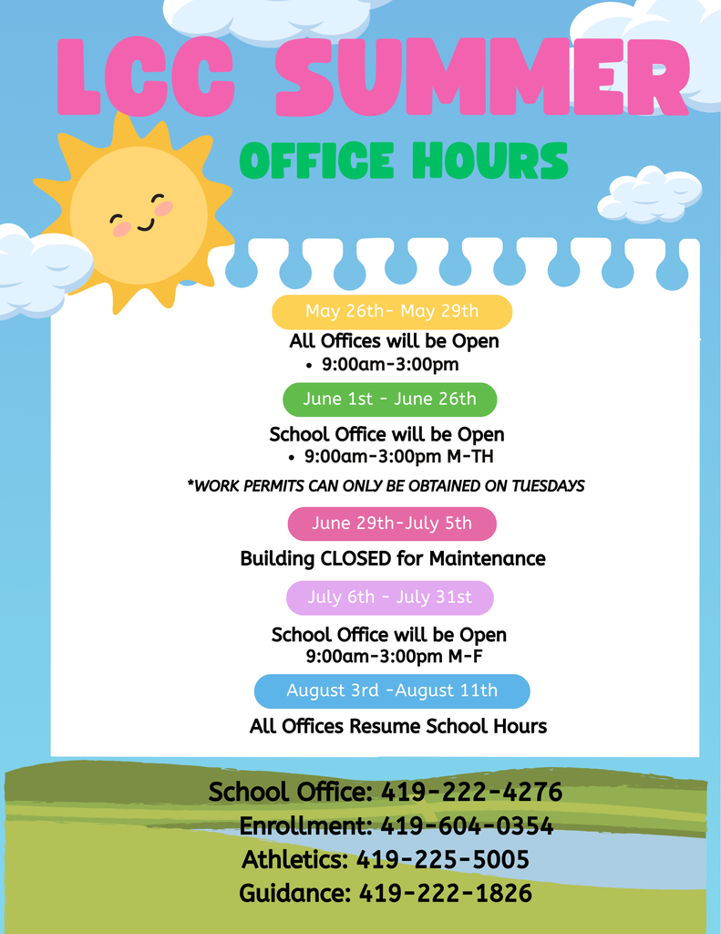Summer Office Hours