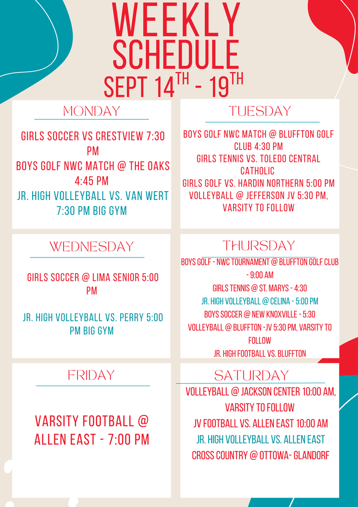 September 14 - 19