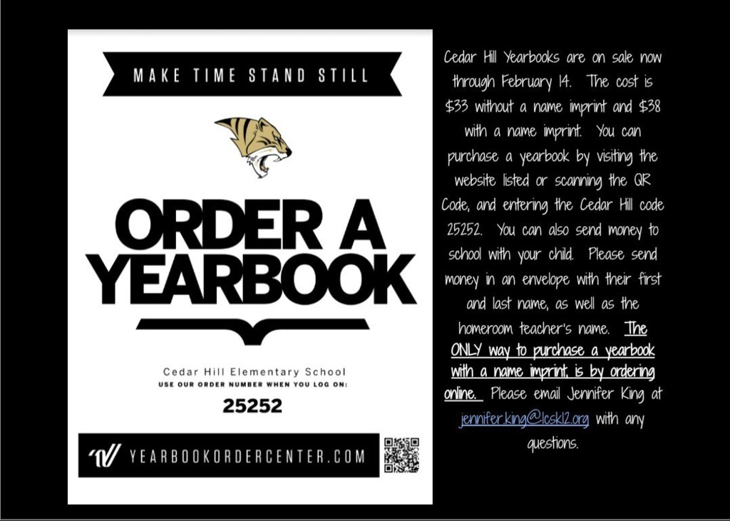 yearbook flyer