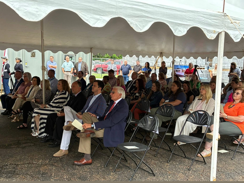Local officials attend groundbreaking