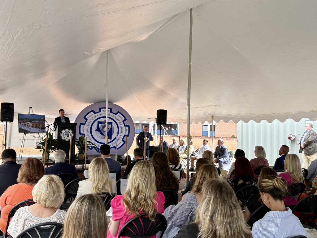 Senator Author Orr speaks at groundbreaking